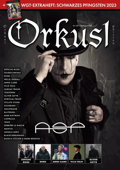 Orkus 0723 Juli/August-Ausgabe ASP