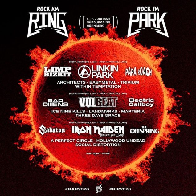 Rock am Ring 2026 Erste Bandwelle